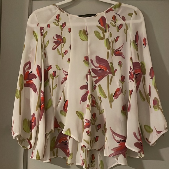 Zara floral blouse - Picture 4 of 5